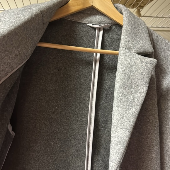 H&M men’s Grey Peacoat - Picture 3 of 4